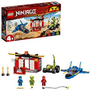 LEGO NINJAGO Legacy Storm Fighter Battle 71703 Ninja Playset Building Toy for Kids Featuring Ninja Action Figures (165 Pieces)