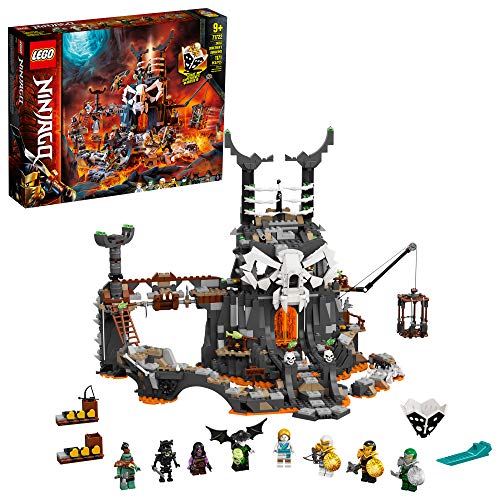 LEGO NINJAGO Skull Sorcerer?s Dungeons 71722 Dungeon Playset Building Toy for Kids Featuring Buildable Figures (1,171 Pieces)