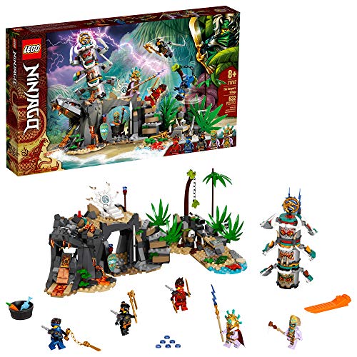 LEGO NINJAGO The Keepers’ Village 71747 Building Kit; Ninja Playset Featuring NINJAGO Cole, Jay and Kai; Cool Toys for Kids Aged 8 and Up Who Love Ninjas and Creative Play, New 2021 (632 Pieces)