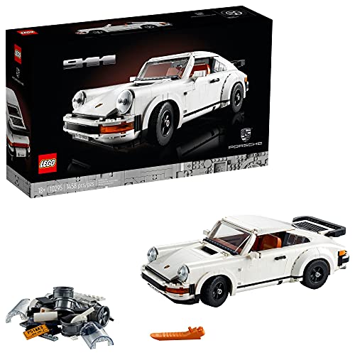 LEGO Porsche 911 (10295) Model Building Kit; Engaging Building Project for Adults; Build and Display The Iconic Porsche 911; New 2021 (1,458 Pieces)