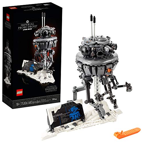 LEGO Star Wars Imperial Probe Droid 75306 Collectible Building Toy, New 2021 (683 Pieces)