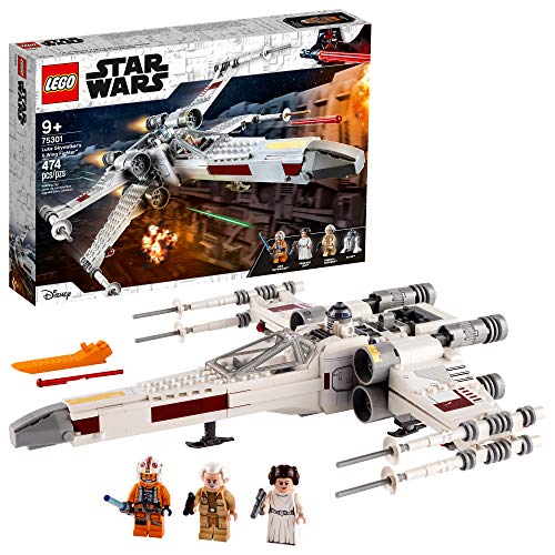 LEGO Star Wars Luke Skywalker?s X-Wing Fighter 75301 Awesome Toy Building Kit for Kids, New 2021 (474 Pieces)