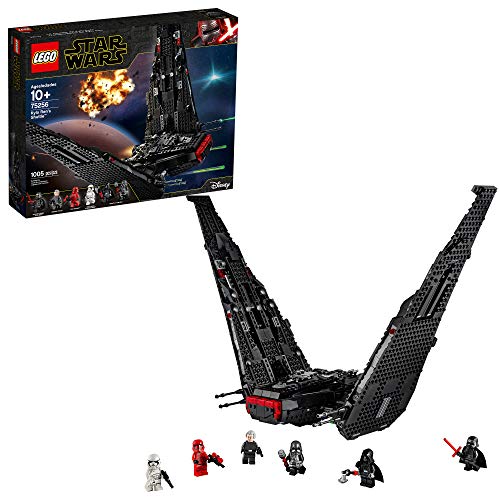 LEGO Star Wars: The Rise of Skywalker Kylo Ren?s Shuttle 75256 Star Wars Shuttle Action Figure Building Kit (1,005 Pieces)