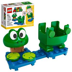 LEGO Super Mario Frog Mario Power-Up Pack 71392 Building Kit; Collectible Gift Toy for Creative Kids; New 2021 (11 Pieces)