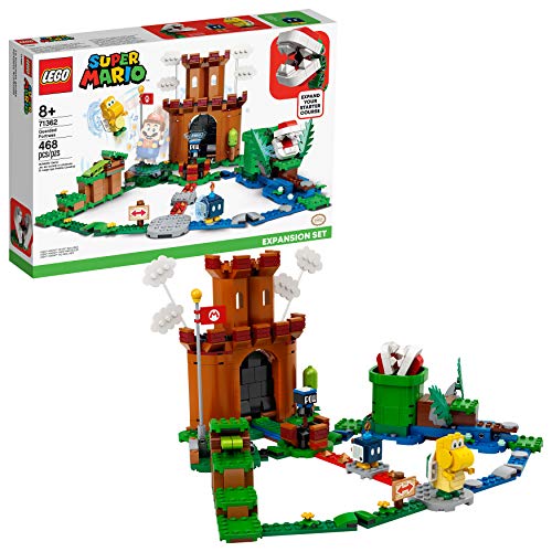 LEGO Super Mario Guarded Fortress Expansion Set 71362 Building Kit; Collectible Playset to Combine with The Super Mario Adventures with Mario Starter Course (71360) Set (468 Pieces)