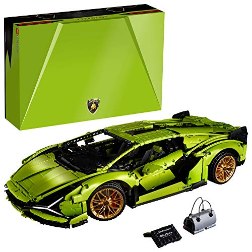 LEGO Technic Lamborghini Si?n FKP 37 (42115), Building Project for Adults, Build and Display This Distinctive Model, a True Representation of The Original Sports Car, New 2020 (3,696 Pieces)