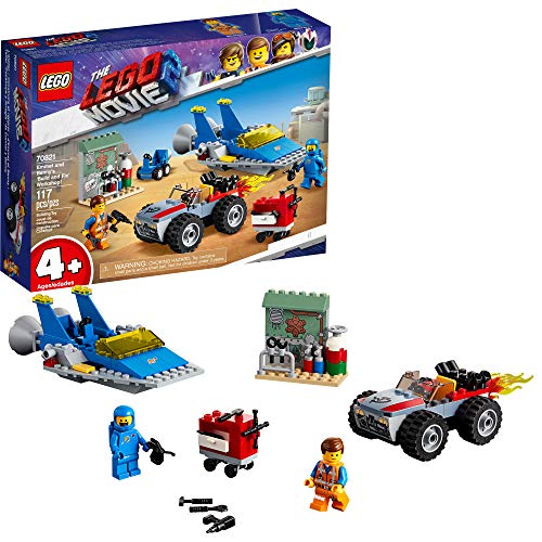 THE LEGO MOVIE 2 Emmet and Benny?s ?Build and Fix? Workshop! 70821 Building Kit (117 Piece)
