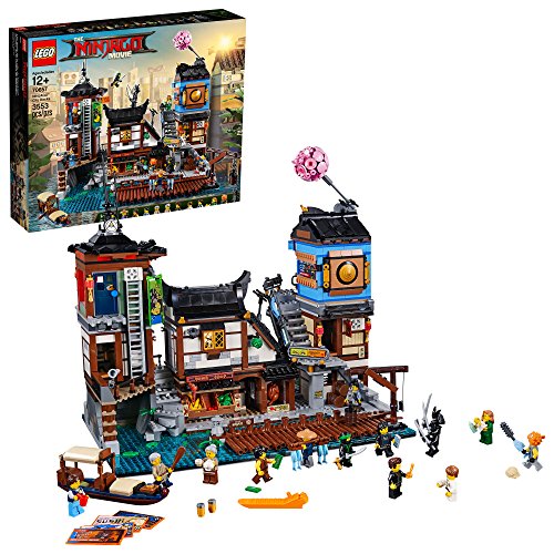 LEGO The NINJAGO Movie NINJAGO City Docks 70657 Building Kit (3553 Pieces) (Discontinued by Manufacturer)