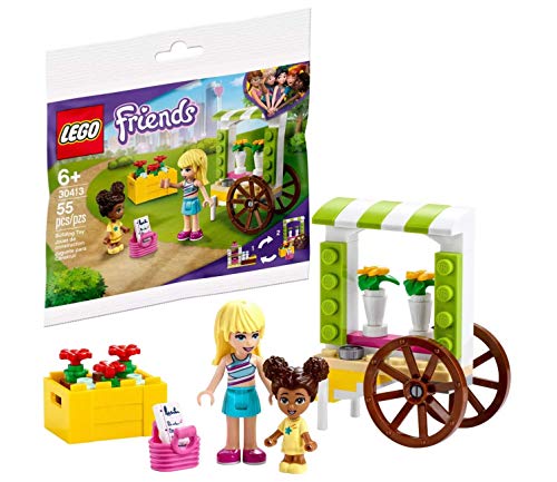 TJ Lego Friends Flower Cart 30413 Building Kit